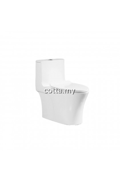 1 piece water closet